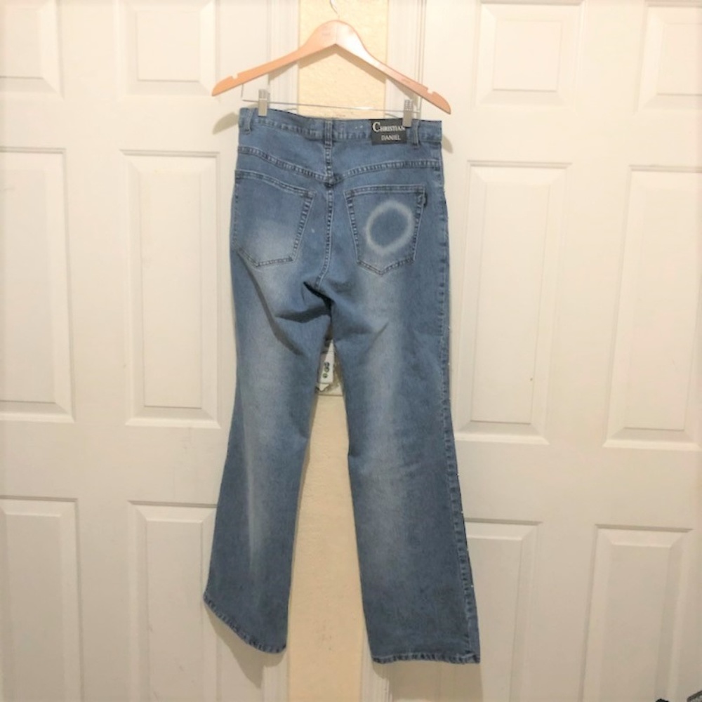Vintage Christian Daniel Jean Bootcut Pant Design - Picture 3 of 4